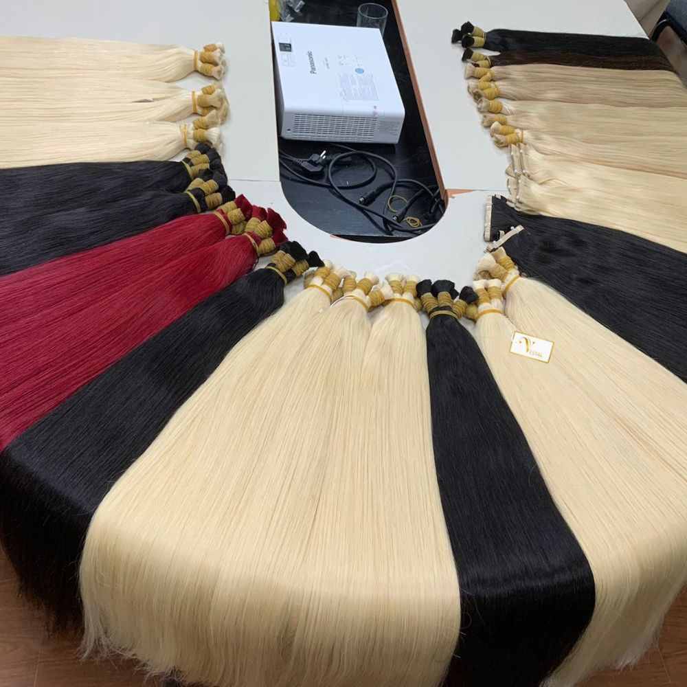 Natural Straight Bulk Hair Extensions